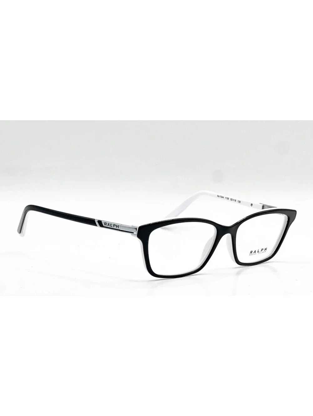 Ralph Lauren RA7044 1139 Black Cat Eye Authentic Eyeglass Frames 52-16-135